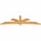 Ekena Millwork Davenport Timber Gable Bracket, Western Red Cedar, 108"W x 31 1/2"H x 4"D x 6"F, 7/12 Pitch GBW108X31X0406DAV00RWR - alternate 5